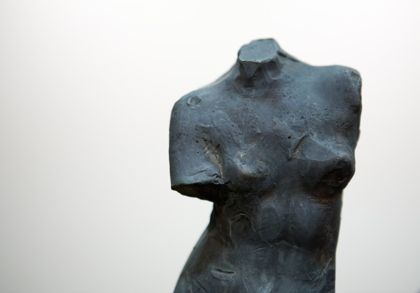 Sculpture of a woman's torso