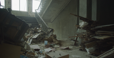 A still from Nikolay Karabinovytch's "Something Happened this Spring."